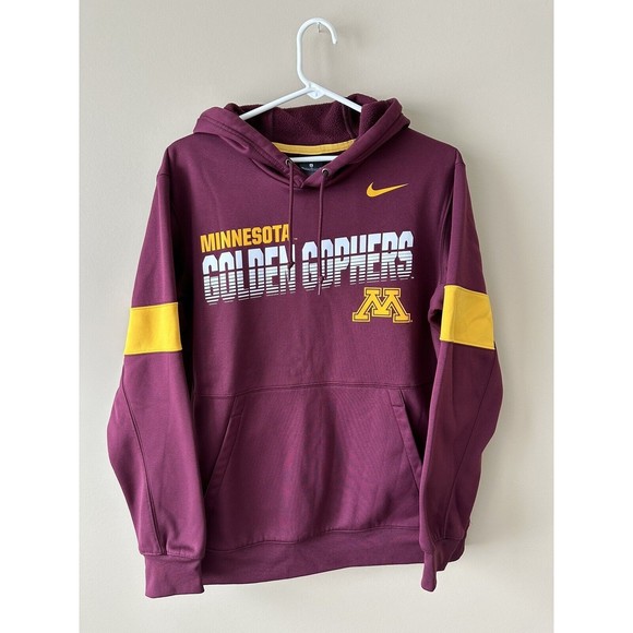 Minnesota Golden Gophers Nike DRI-FIT Performance Hoodie, maroon, Men's Medium - Picture 2 of 6